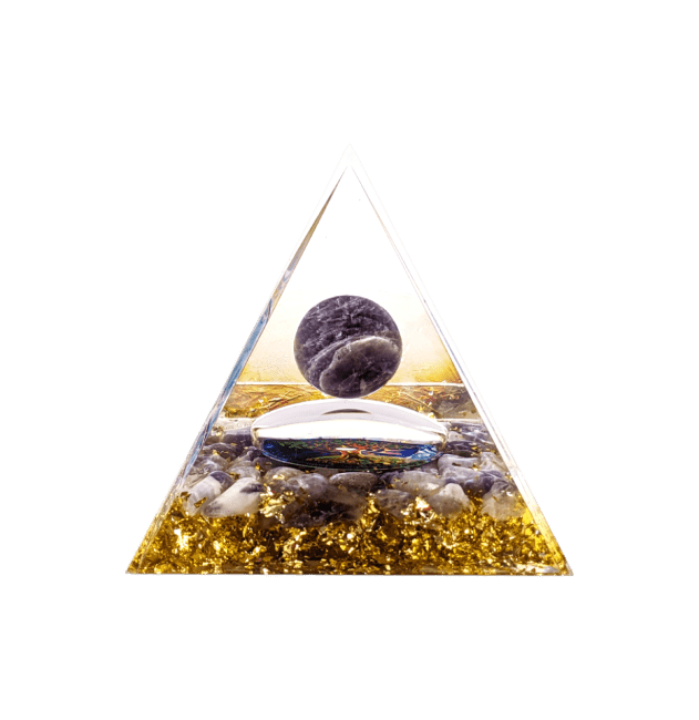 Orgonit-Pyramide, Amethyst-Baum des Lebens