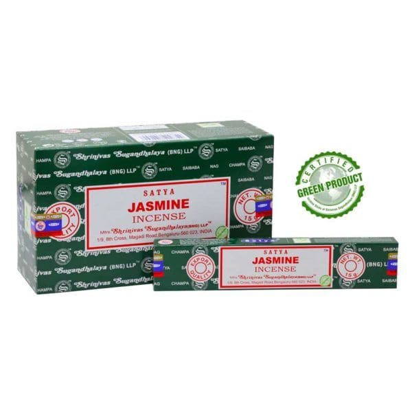 Encens satya jasmin 15g chez Arabesk