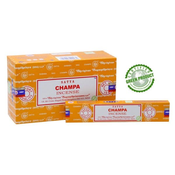 Encens satya champa 15g chez Arabesk