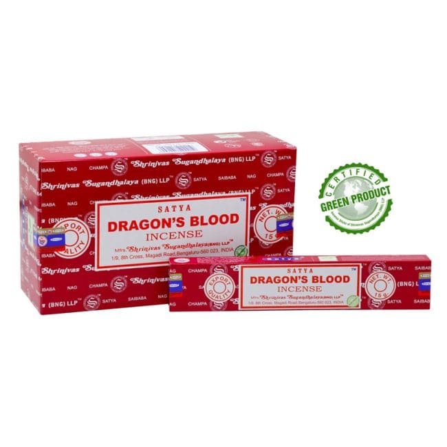 Encens Satya Sang de Dragon 15g chez Arabesk