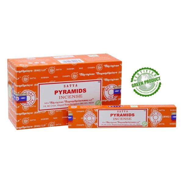 Encens satya pyramide 15g chez Arabesk