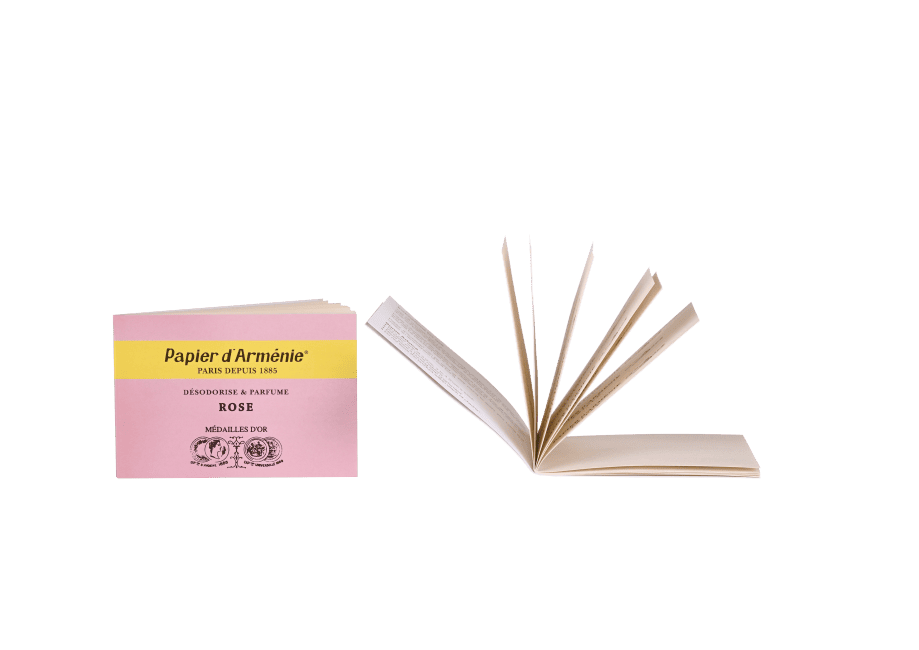 Papier d'Armenie à la Rose x30 chez Arabesk|fr