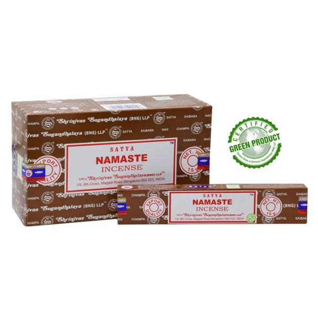 Encens satya namaste 15g chez Arabesk