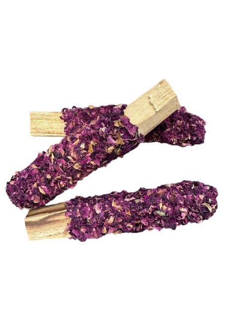 Palo Santo, rose du Pérou, 3 bâtonnets