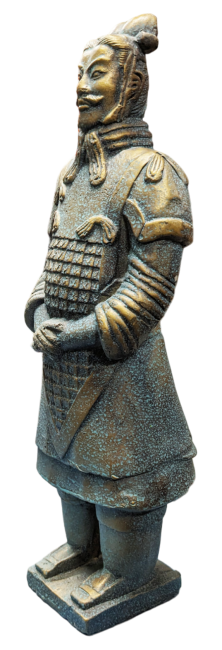 Hochwertige allgemeine Bronzestatue, 35 cm