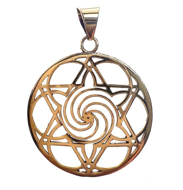 Pendentif Star Bronze 3.5cm chez Arabesk