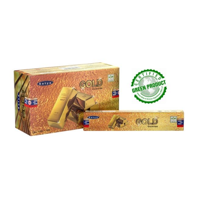 Encens satya gold 15g chez Arabesk