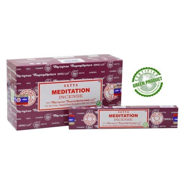 Encens satya meditation 15g chez Arabesk