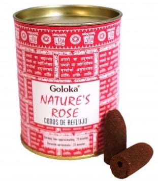 Goloka Nature's Rose Rückflusskegel 6St