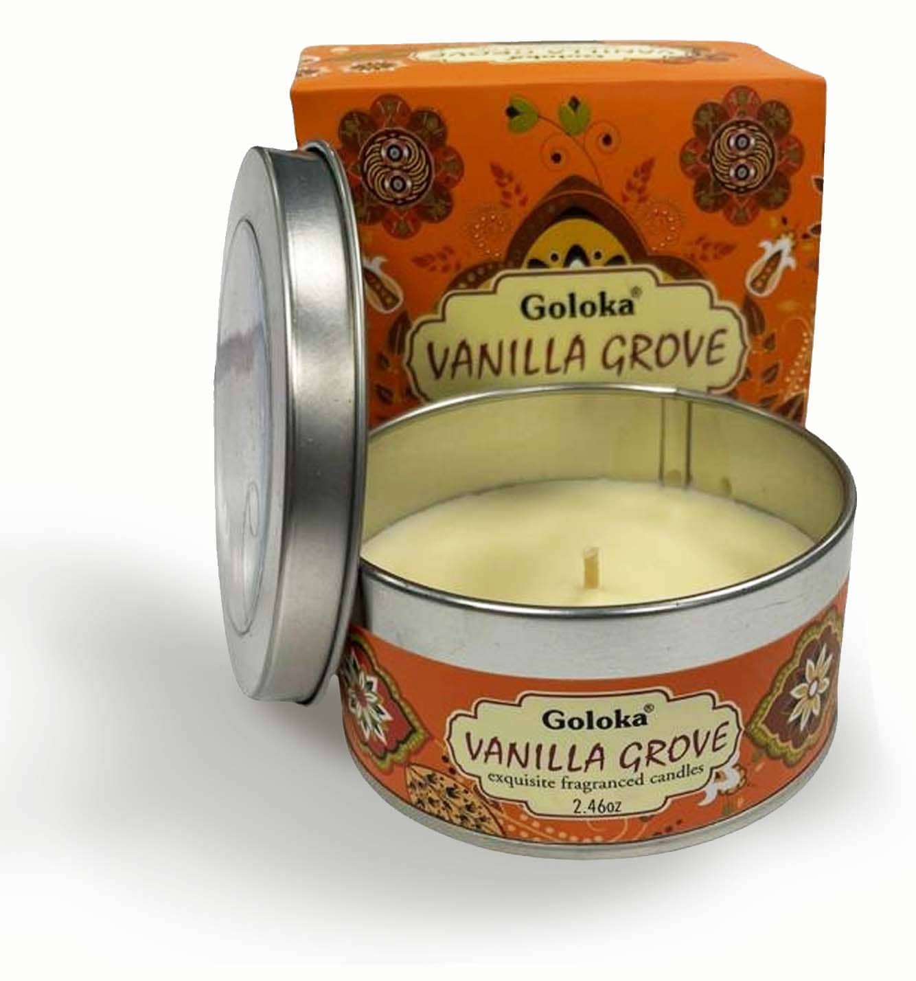 Bougie parfumée Goloka Vanille 70g