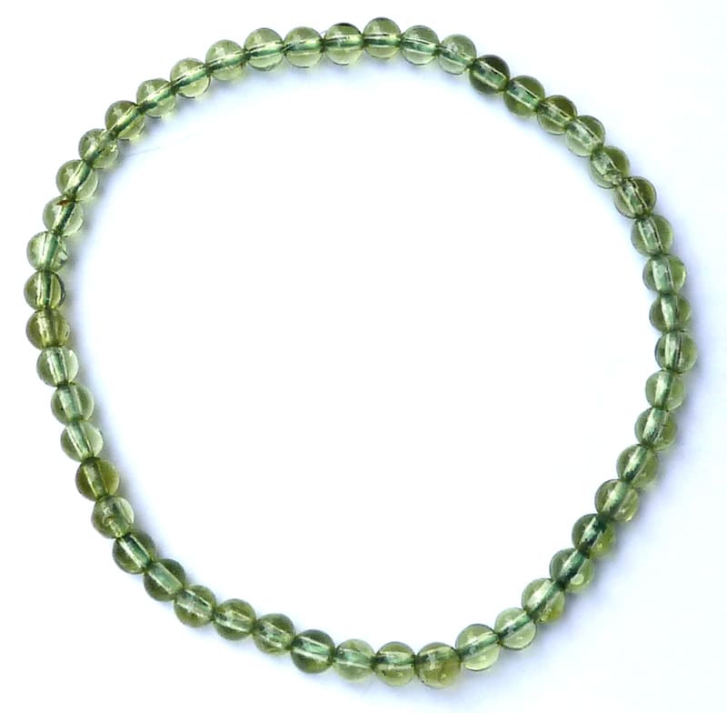 Armband Peridotperlen A 4mm