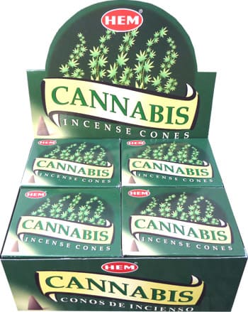 Encens hem cannabis cones