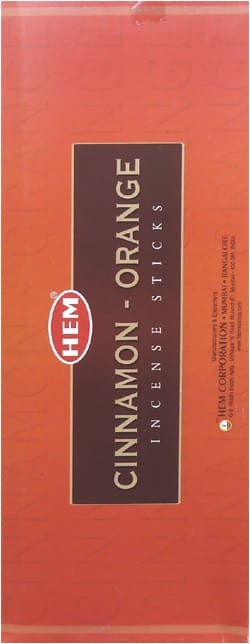 Encens Hem cinnamon orange Hexa 20g