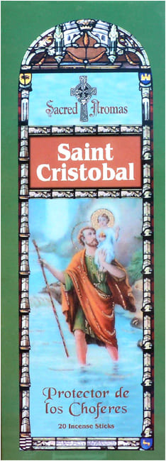 Encens Tulasi sarathi saint cristophe hexa 20g