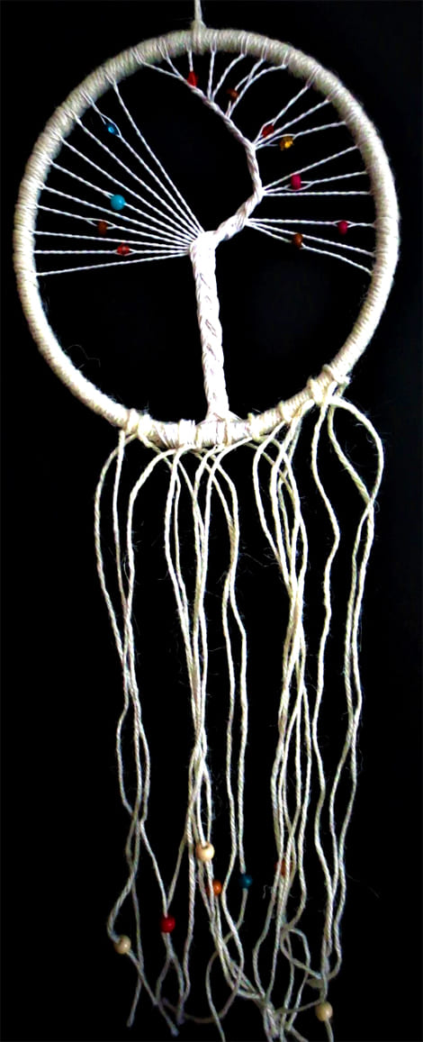 Dream catcher arbre de vie 16cm