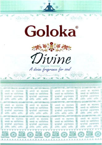 Encens goloka premium divine masala 15g