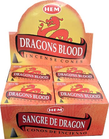 Encens hem sang de dragon cones chez Arabesk