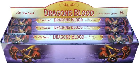 Encens tulasi sarathi sang de dragon hexa 20g