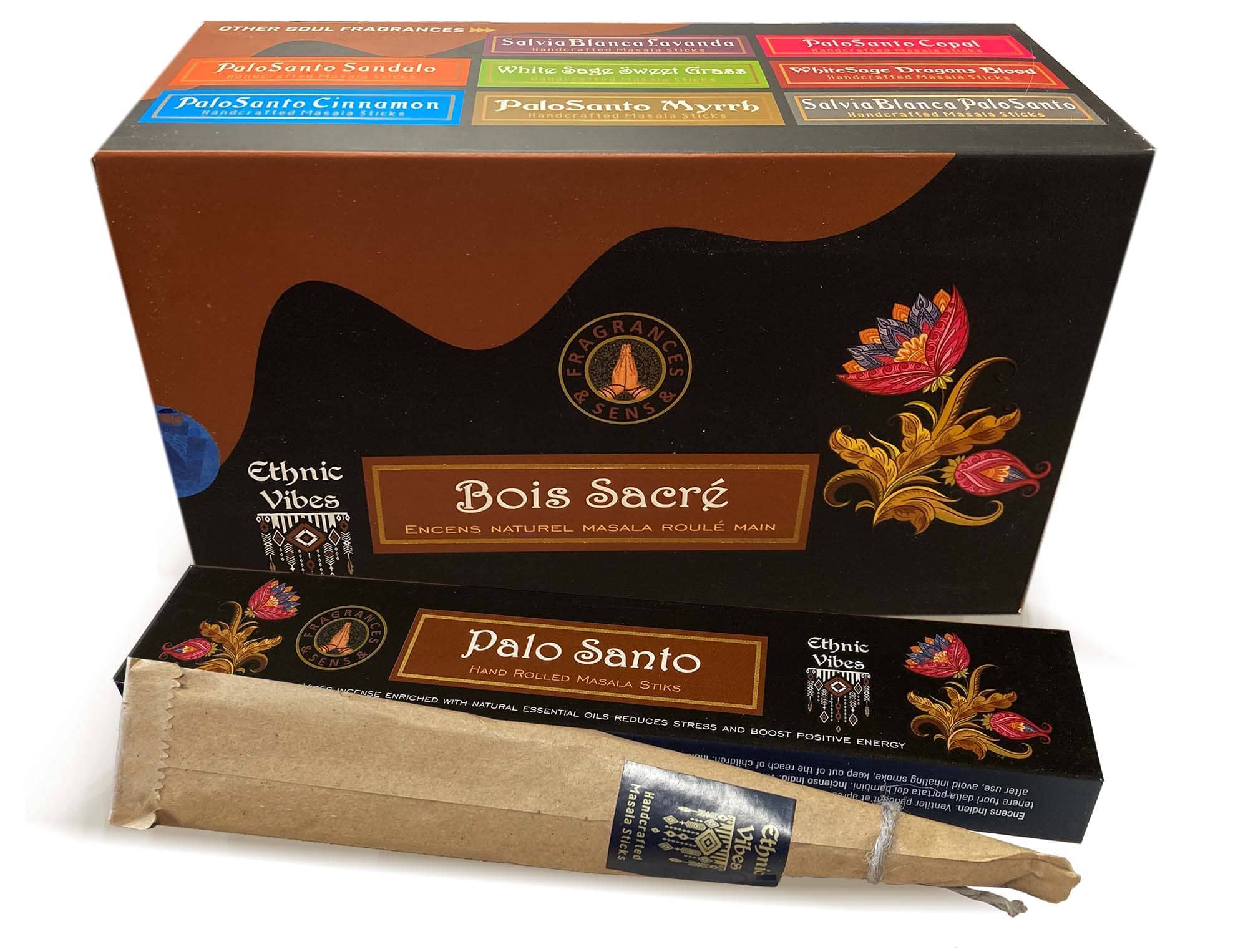 Encens Fragrances & Sens Ethnic Vibes Palo Santo masala 15g chez Arabesk