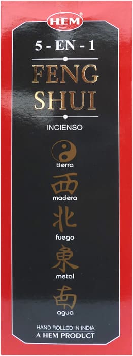 Encens hem feng shui 5 en 1 hexa 20g