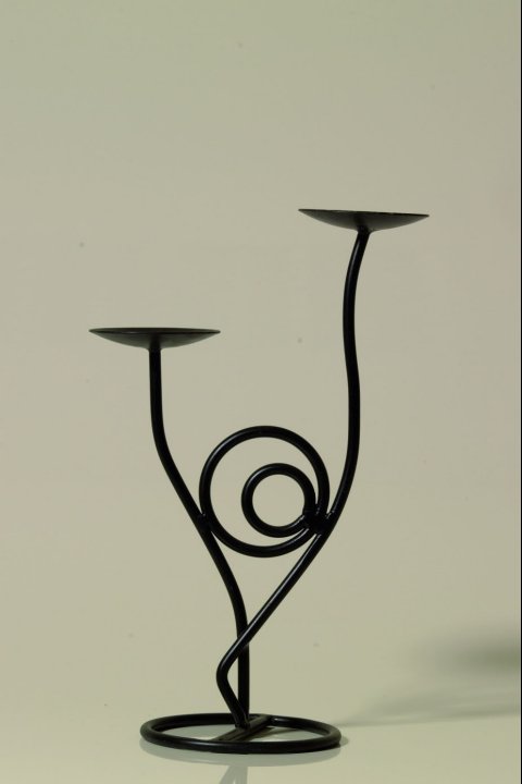 Pied torsadé double