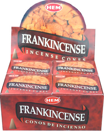 Encens hem frankincense cones chez Arabesk