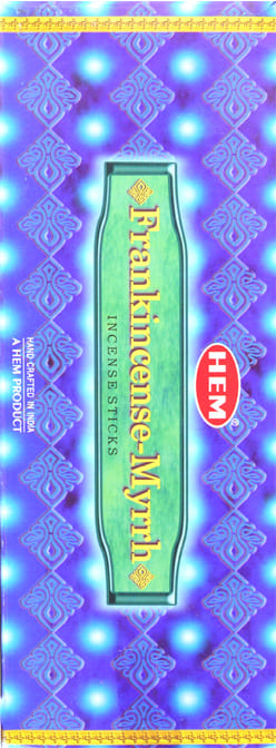 Encens hem frankincense & myrrhe hexa 20g chez Arabesk