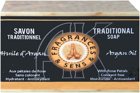 Savon fragrances & sens Huile d'Argan 100g chez Arabesk