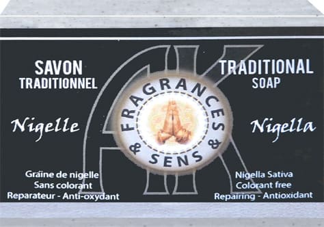 Savon fragrances & sens huile de nigelle 100g