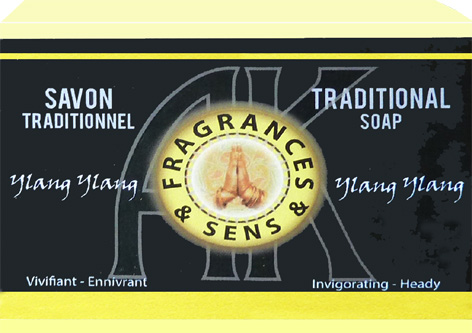 Savon fragrances & sens Ylang Ylang 100g
