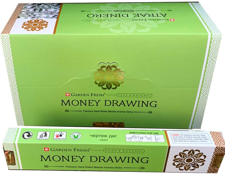 Weihrauch Garden Fresh Money Drawing masala wierook  15g