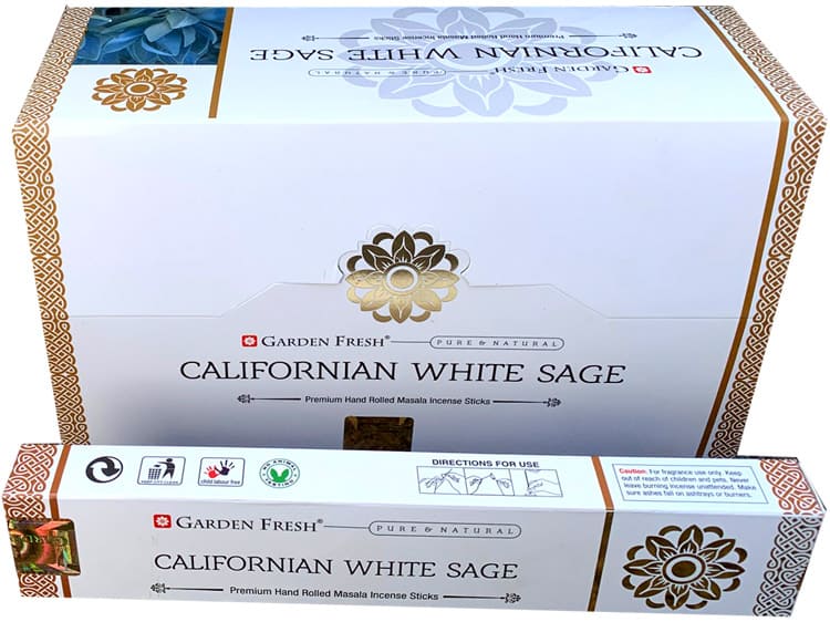 Encens Garden Fresh Sauge Blanche de Californie masala 15g