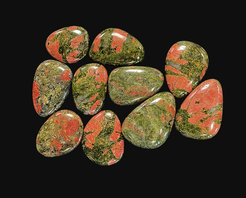 Galet Unakite A 250g