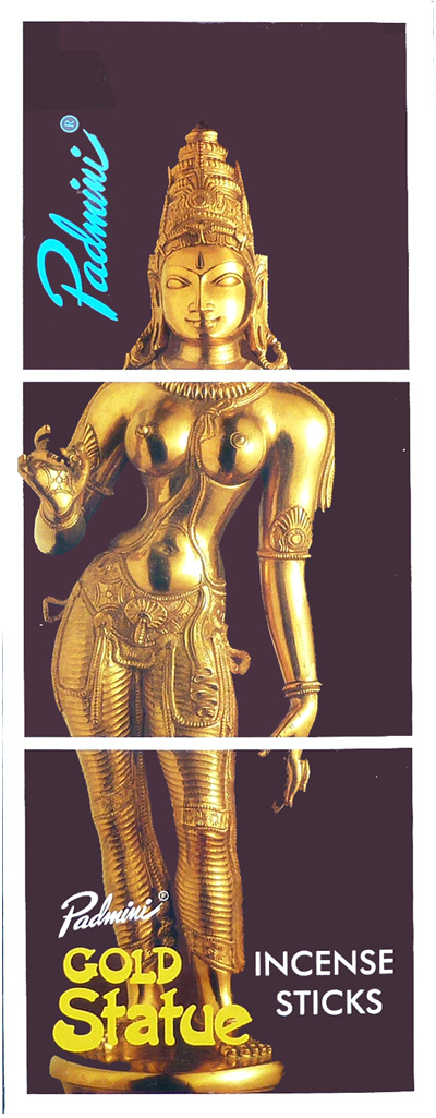 Encens padmini gold statue hexa 20 bts