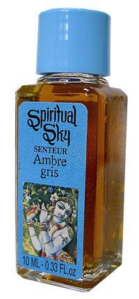 Pack de 6 huiles parfumées Spiritual Sky ambre Gris 10ml