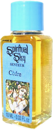 Pack de 6 huiles parfumées spiritual sky bois de cèdre 10ml