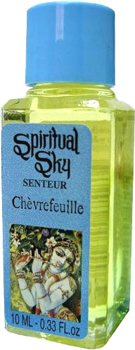Pack de 6 huiles parfumées spiritual sky chèvrefeuille 10ml