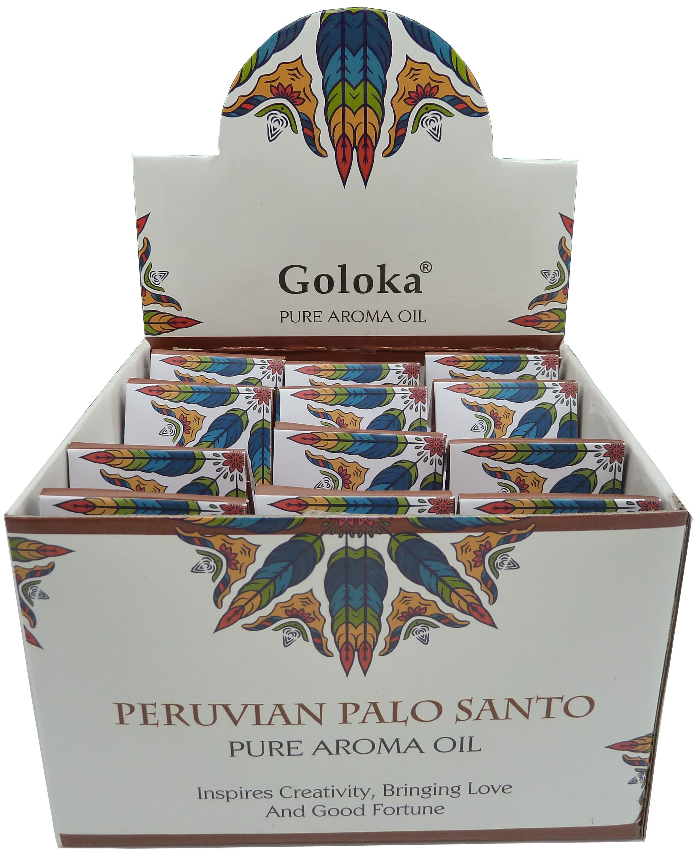 Huile parfumée Goloka Palo Santo 10mL x 12