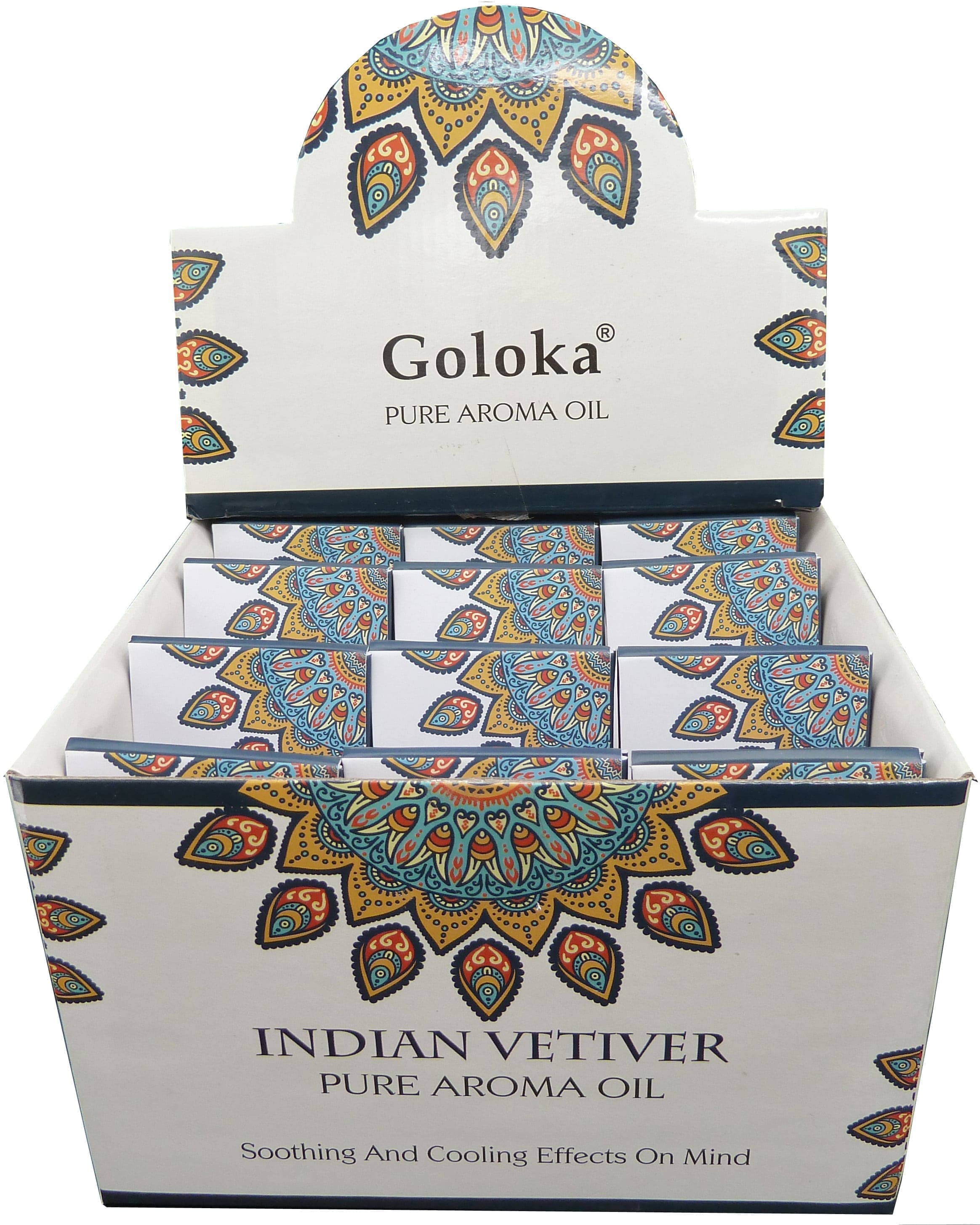 Huile parfumée Goloka Vetiver 10mL x 12