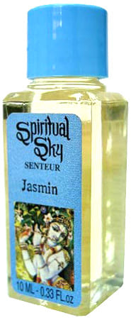 Pack de 6 huiles parfumées spiritual sky jasmin 10ml chez Arabesk