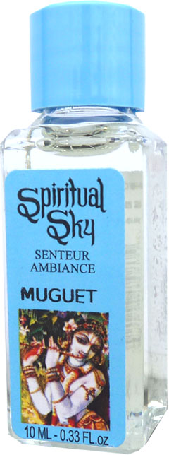 Pack de 6 huiles parfumées spiritual sky muguet 10ml