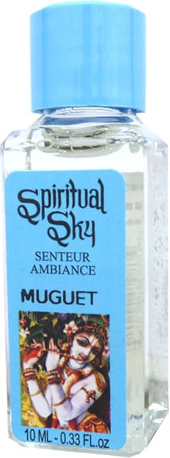 Pack de 6 huiles parfumées spiritual sky muguet 10ml