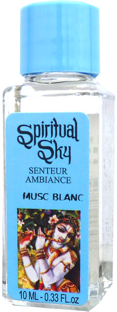 Pack de 6 huiles parfumées spiritual sky musc blanc 10ml