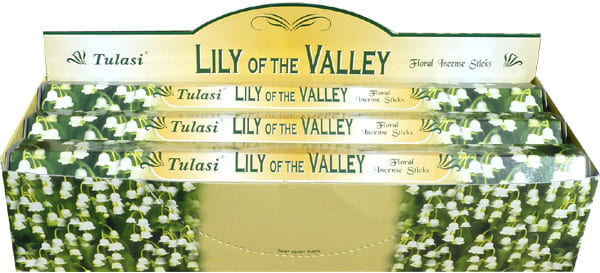 Encens tulasi sarathi muguet lily of the valley hexa 20g