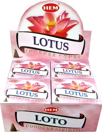 Encens Hem Lotus cones