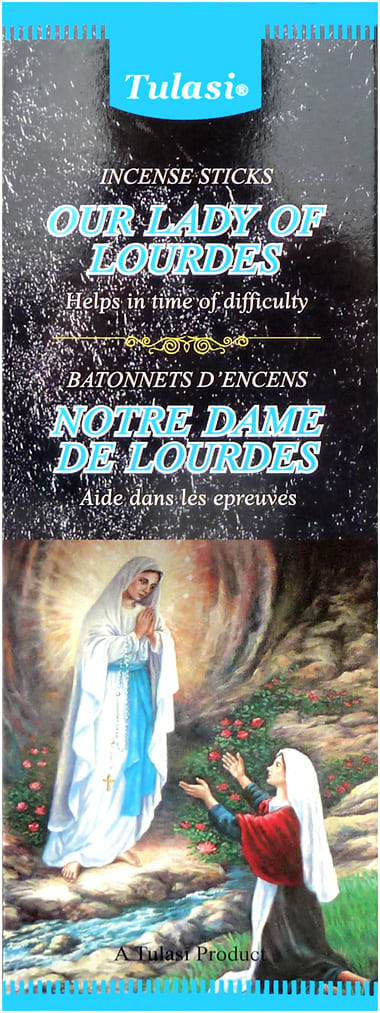 Encens tulasi sarathi notre dame de lourdes hexa 20g