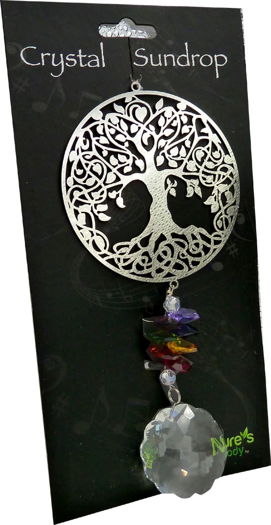 Mobile Cosmos Arbre de vie & Cristal 19cm