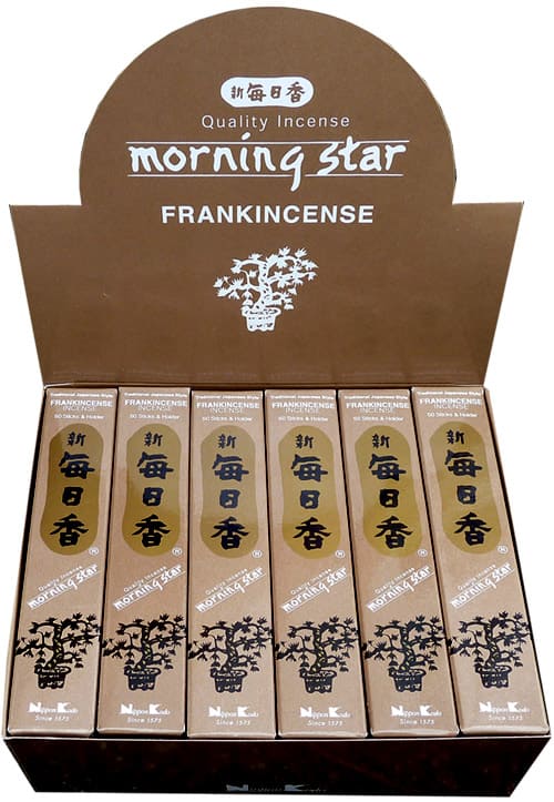 Encens japonais morning star Frankincense (Oliban) paquet de 50 batonnets