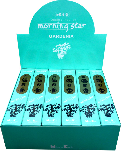Encens japonais morning star Gardenia paquet de 50 batonnets