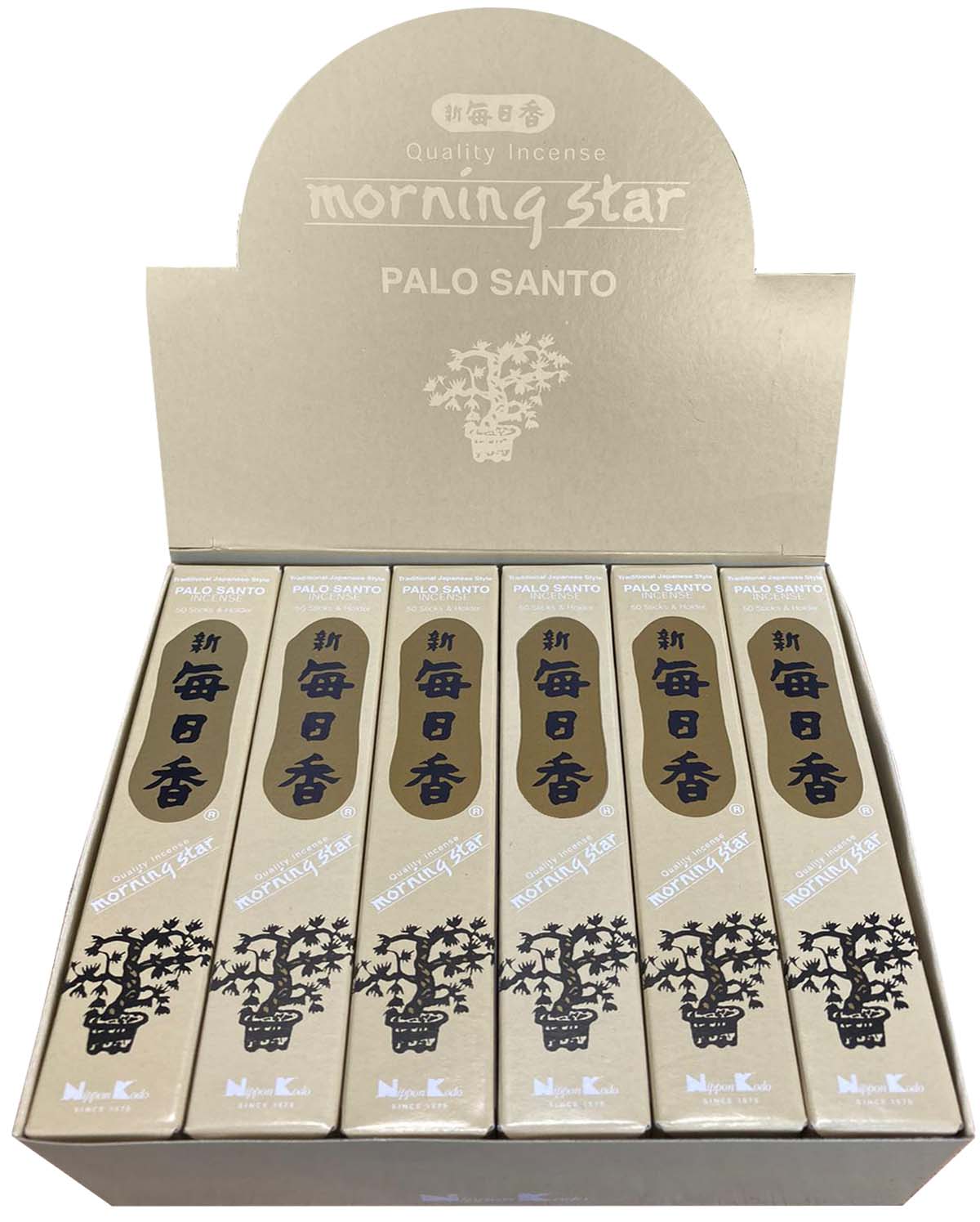 Encens japonais morning star Palo Santo paquet de 50 batonnets
